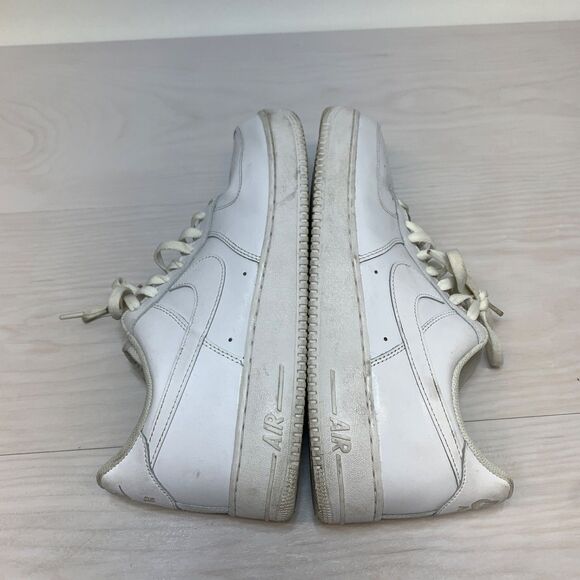 Nike Air Force 1 Low White Leather Men's Sneakers Size 13 CW2288-111 - Picture 3 of 9